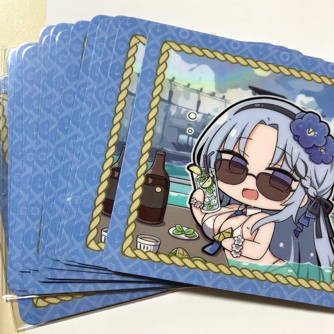 アズールレーン　アルザス　ノベルティコースター14枚セット