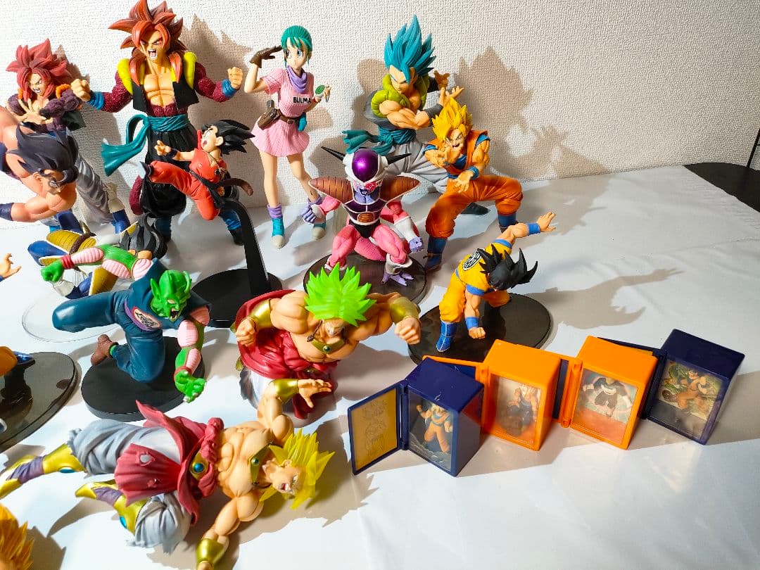 ☆　ドラゴンボールフィギュア　まとめ売り　ゴジータ　孫悟空　ベジータ　ブルマ　他