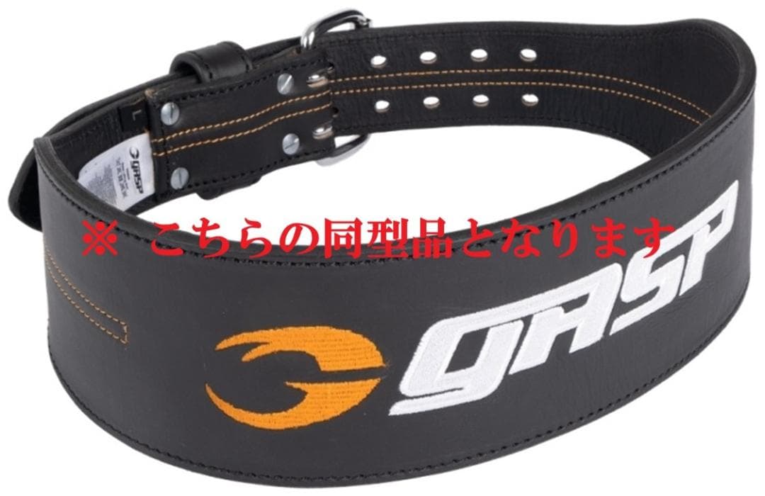 BETTER BODIES トレーニングベルト なめし革 Mサイズ 黒 GASP