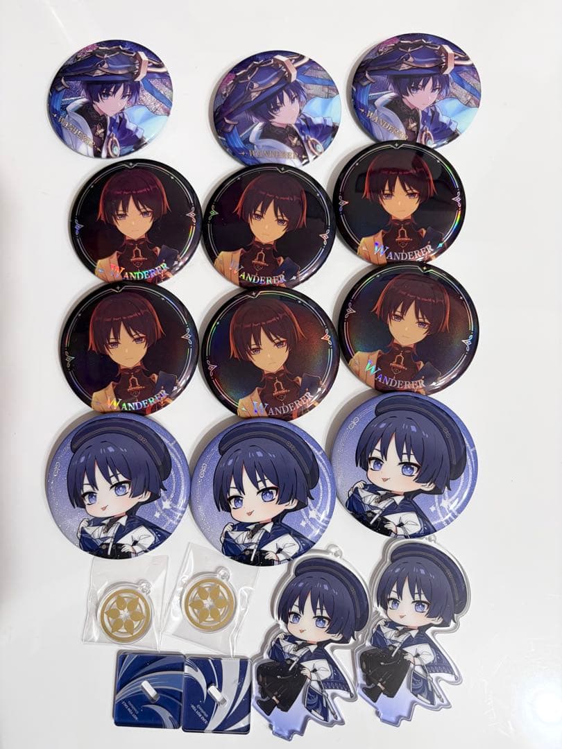 原神、放浪者グッズ20点まとめ売り