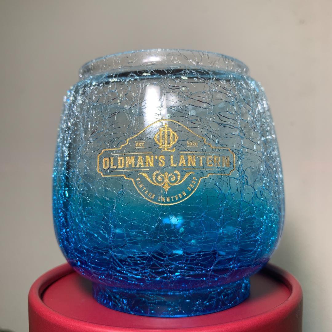 【限定】クラックグラス クラシックブルー ハーフ Feuerhand276