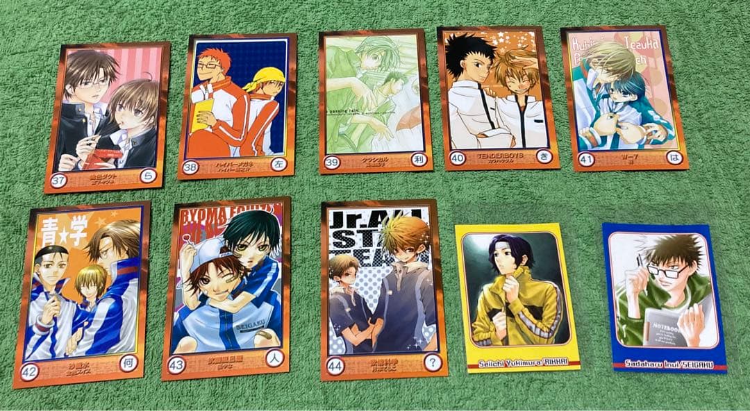 希少　2004 .2.8 テニスの王子様カードセット　非公式なグッツです。