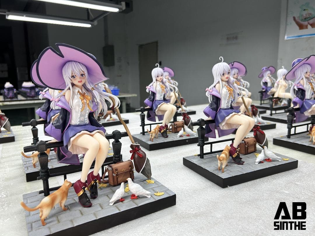 魔女の旅々 灰の魔女 イレイナ フィギュア ガレージキット 1/6スケール