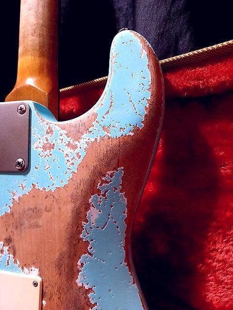 ★Custom HardRelic SonicBlue Stratocaster