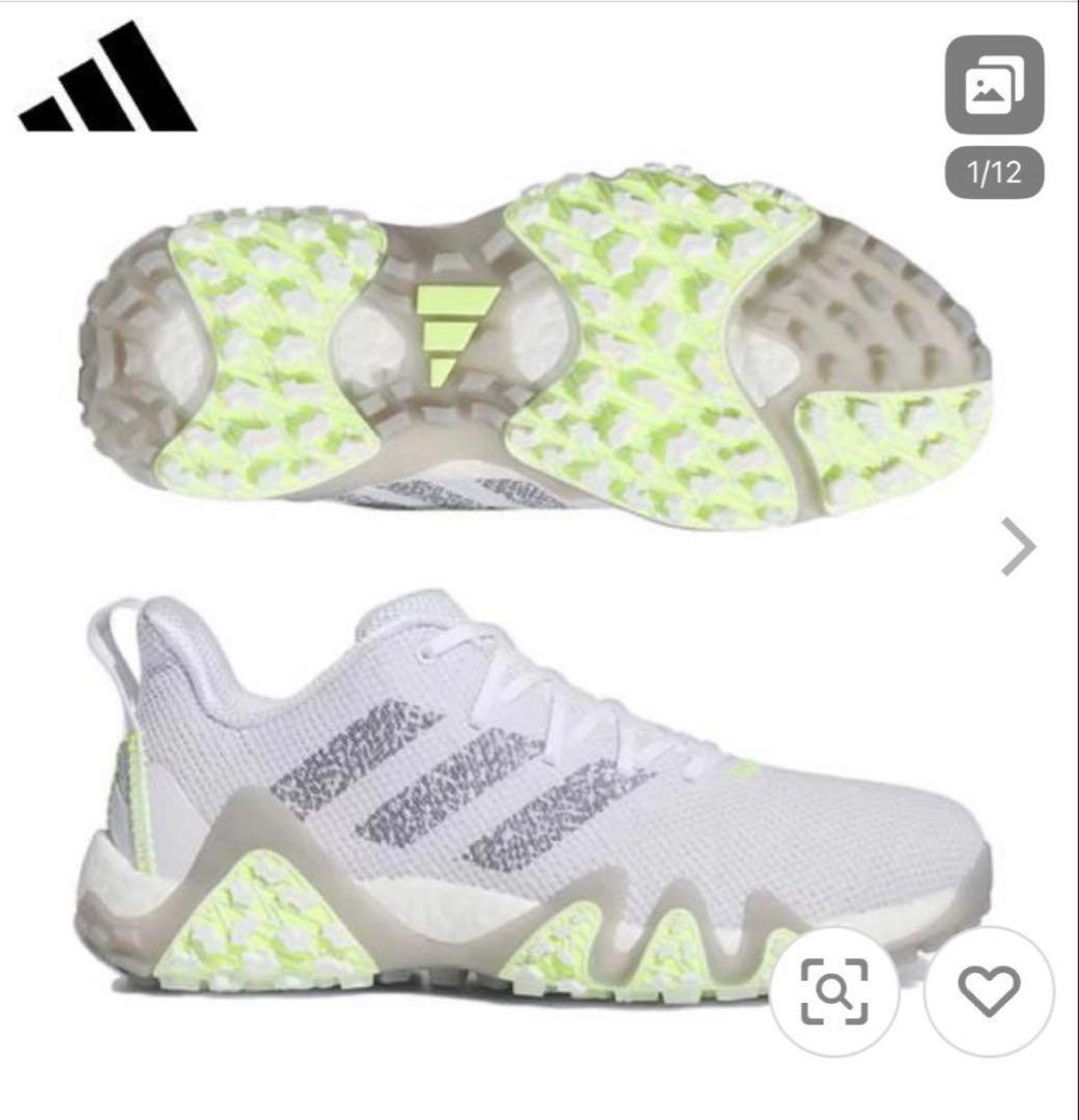 【新品未使用】アディダス コードカオス　30㎝　ゴルフシューズ