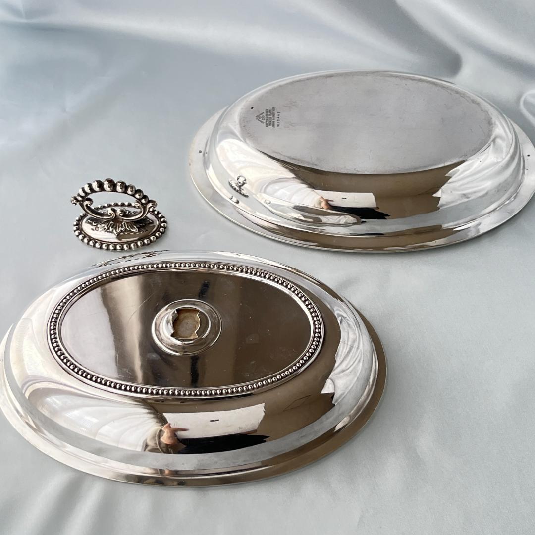 【Mappin&Webb】 マッピンアンドウェッブ パールのアントルメサーバー