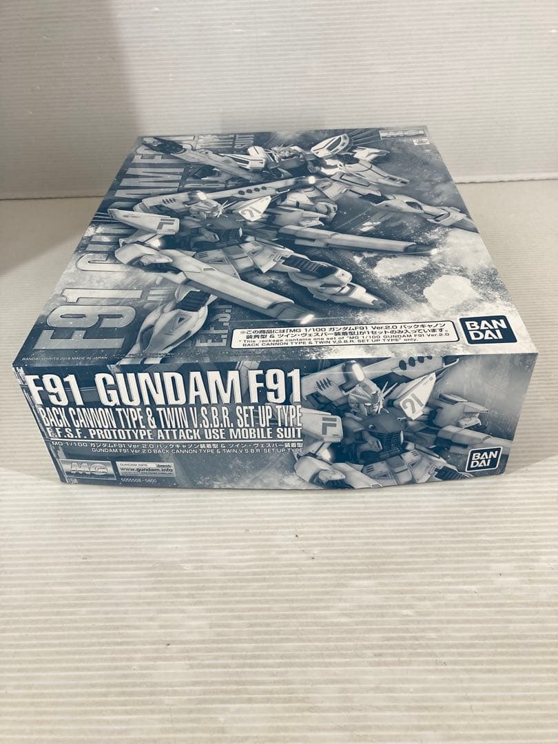 T645 ガンダムF91 Ver2.0 バックキャノン装着型＆ツインヴェスパー装