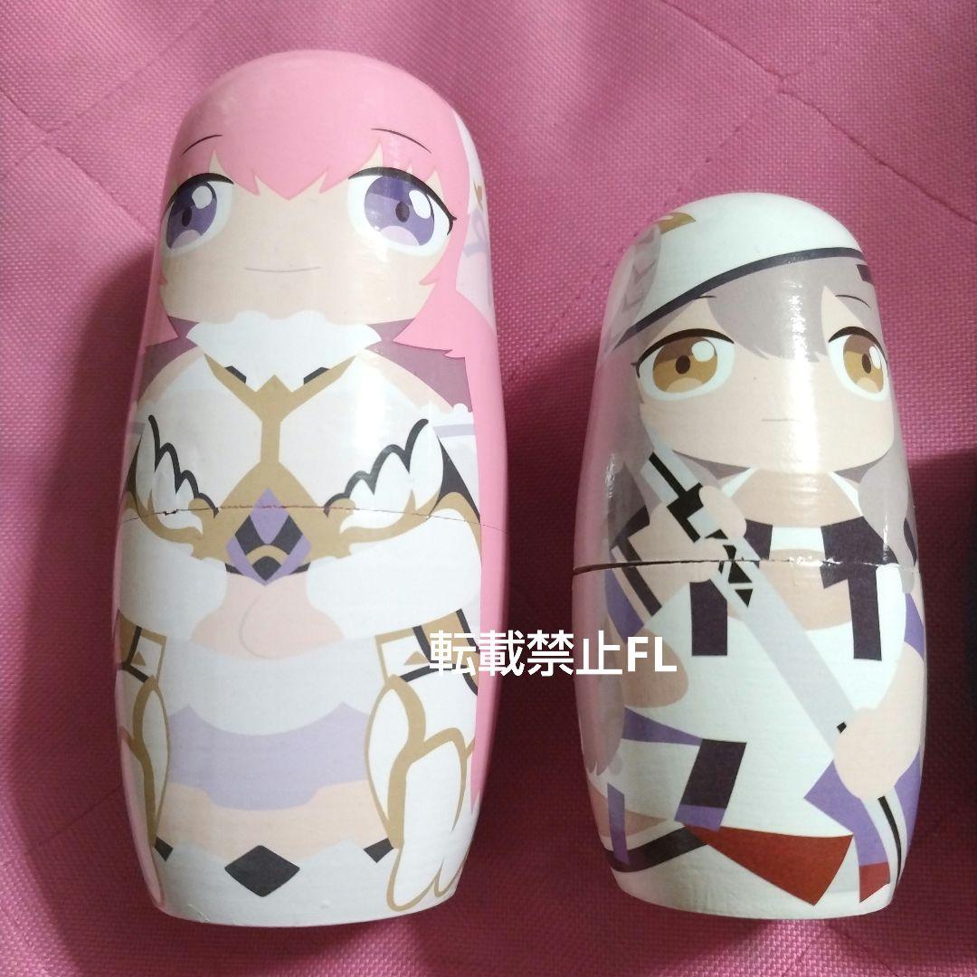 NIKKE 非売品 レア 当選品 レッドフード 紅蓮 マトリョーシカ ５体セット