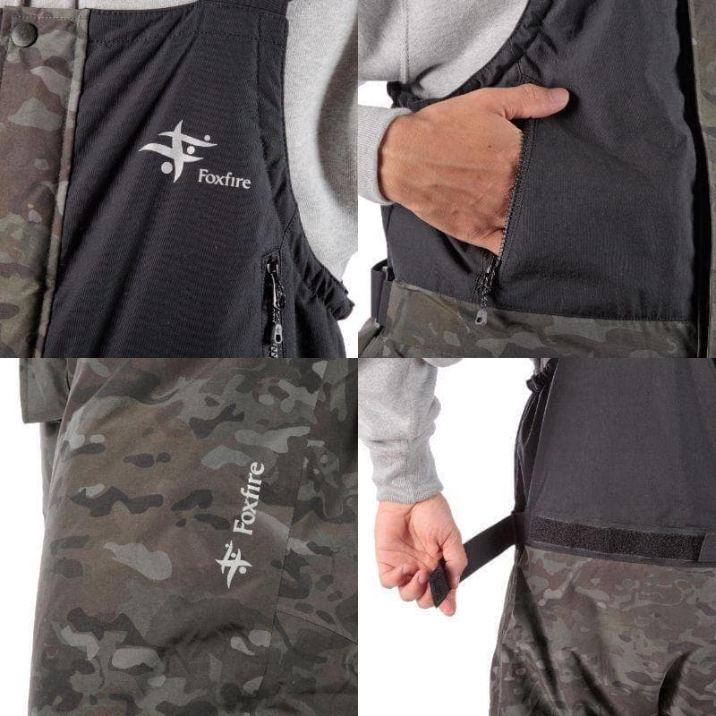 Foxfire　フロストレイクビブ　パンツ　XL【新品】ブラック　フィッシング