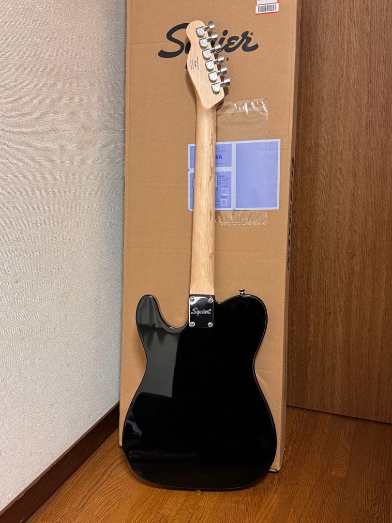 【極美品】Squier by Fender テレキャスター ブラック