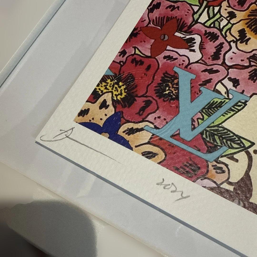 death nyc 世界限定100枚　現代アートポスター　ヴィトン