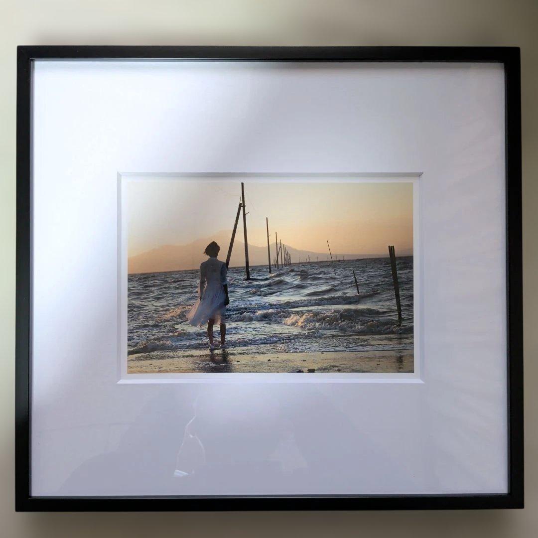 【直筆サイン入り】葵つかさW15 額装入り写真 写真展「葵つかさ 生きる。」