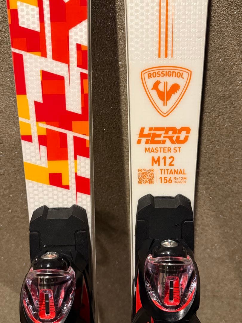 スキー ROSSIGNOL HERO MASTER ST M12 156cm