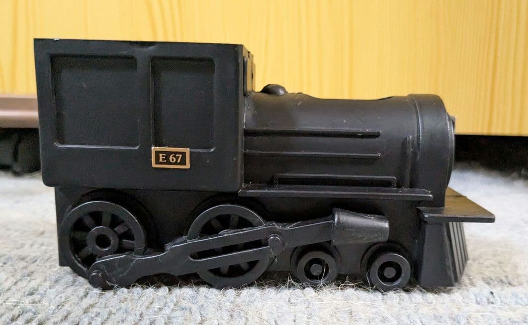 E67 蒸気機関車型灰皿 電子音信号 踏切信号機