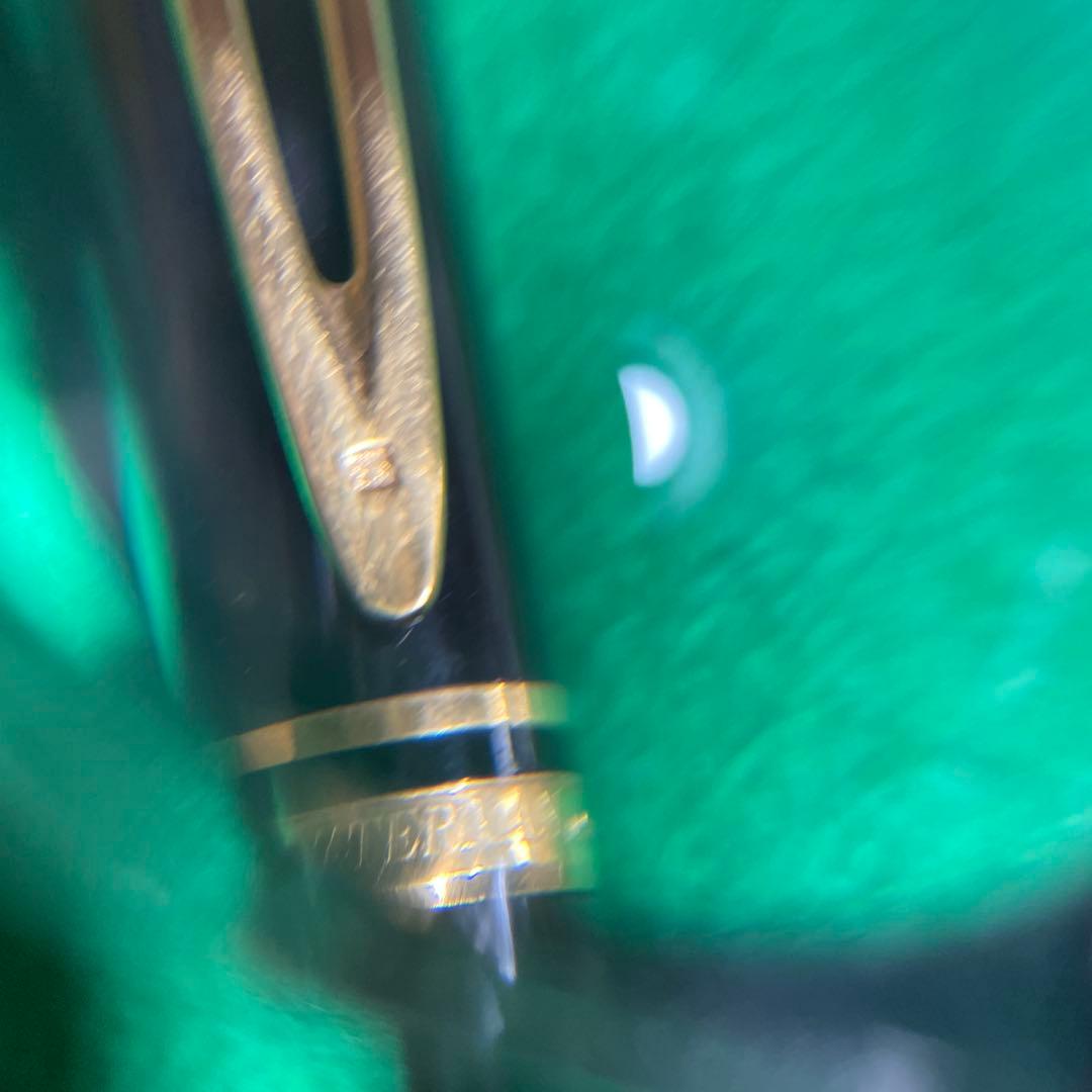 WATERMAN 万年筆　ブラック　18Kペン先　自宅保管品