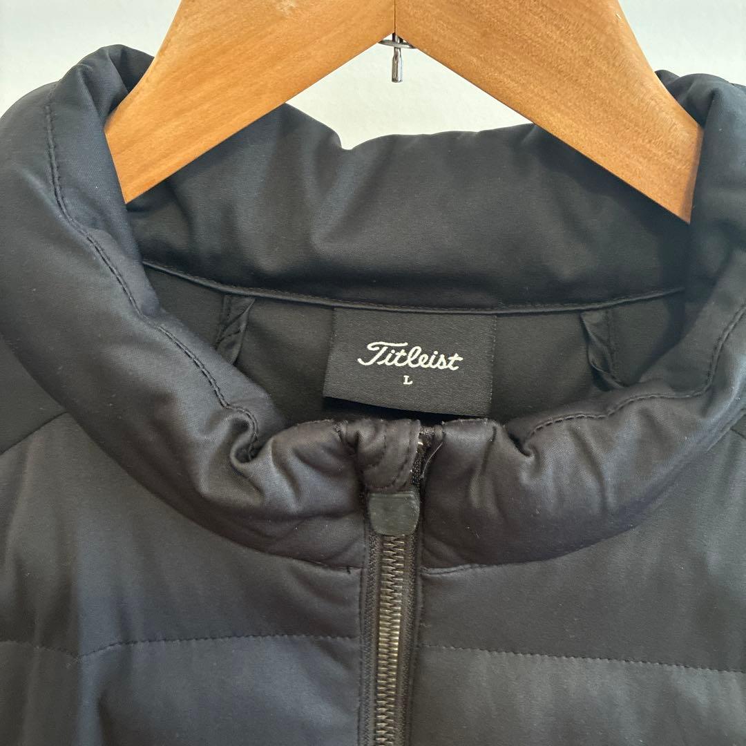 Titleist タイトリストブラック中綿入りジャケット L