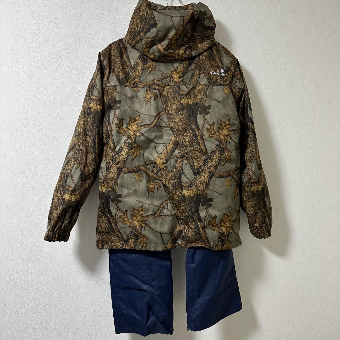 ネームレスエイジ namelessage スノボウェア 上下セット L カモフラ