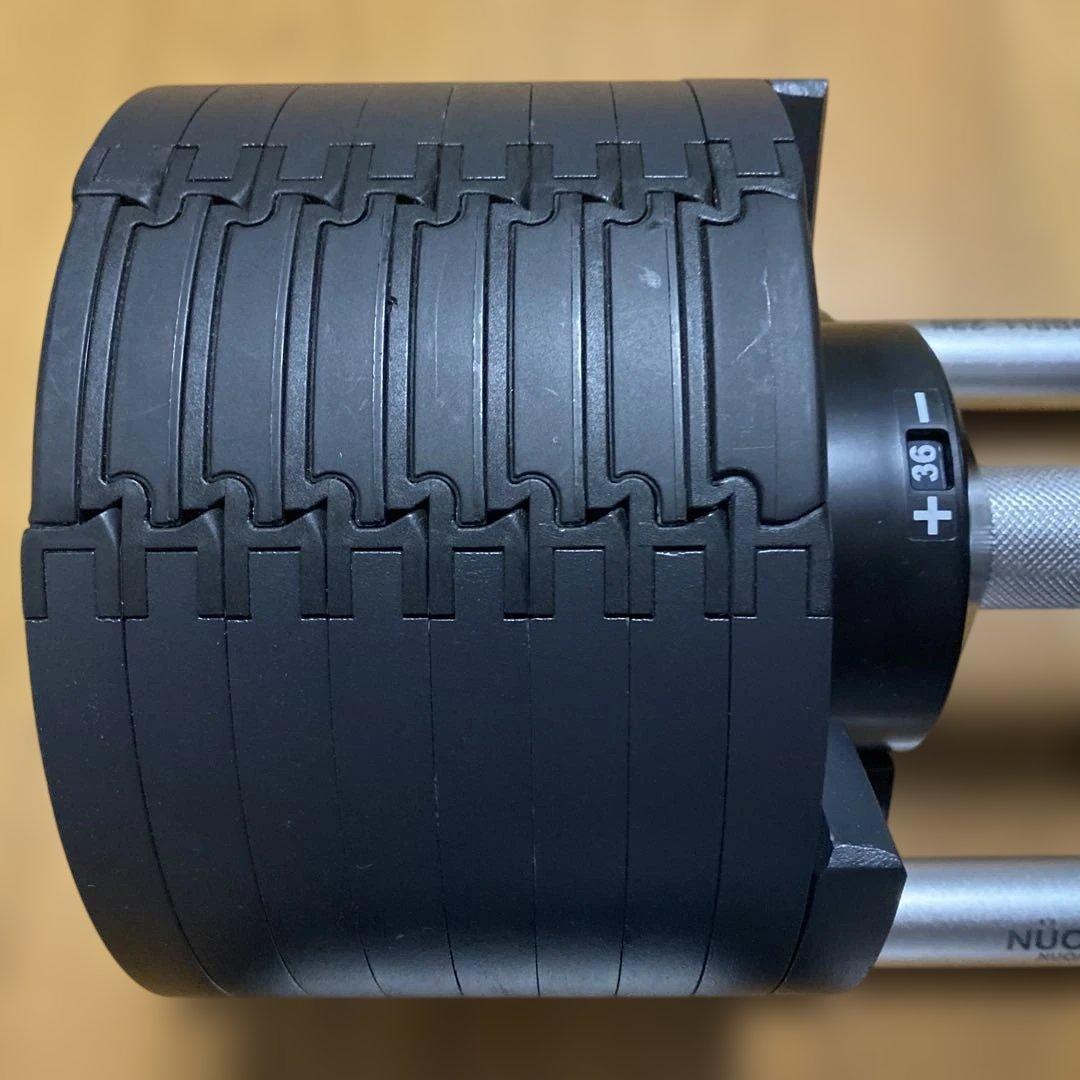 （セット販売）フレックスベル可変式ダンベル最大36kg ②/②