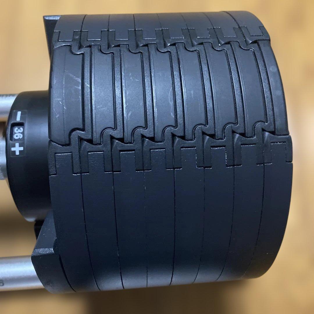 （セット販売）フレックスベル可変式ダンベル最大36kg ②/②