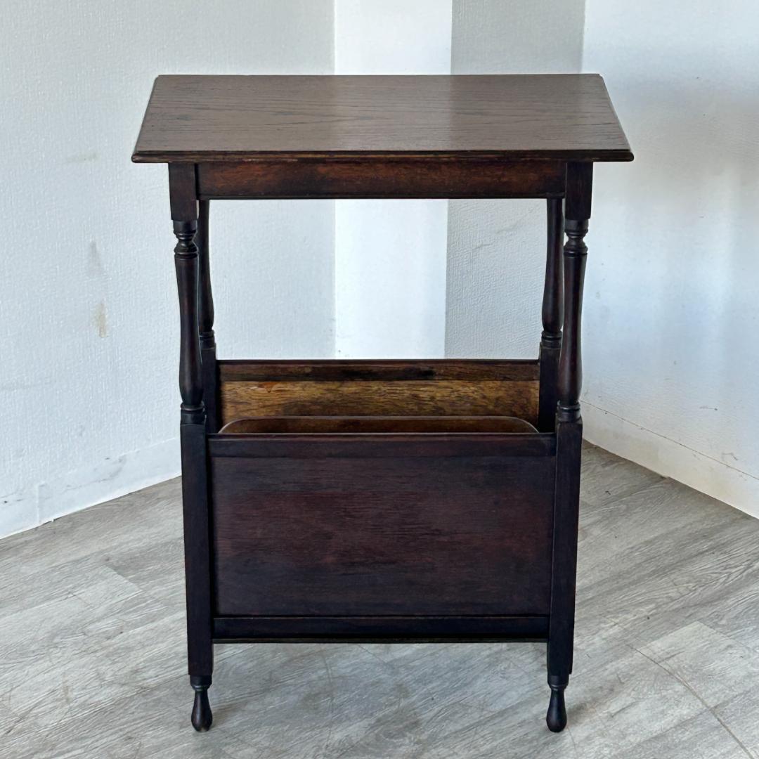 イギリス アンティーク家具 マガジンラック 1930年頃 856A