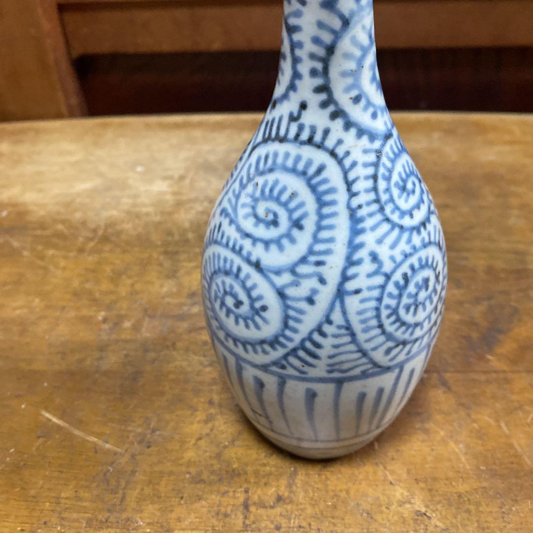 タコ唐草つる徳利