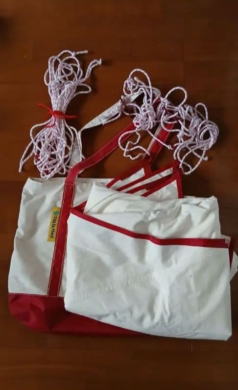 廃番 未使用 美品 ムササビウイング 13ft. コットン “焚き火” テンマク