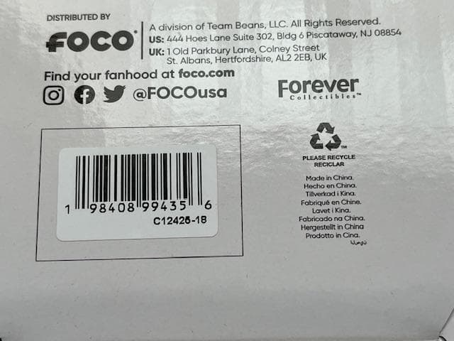 限定504個大谷翔平FOCO8インチエクスクルーシブ エリーアイコンボブルヘッド