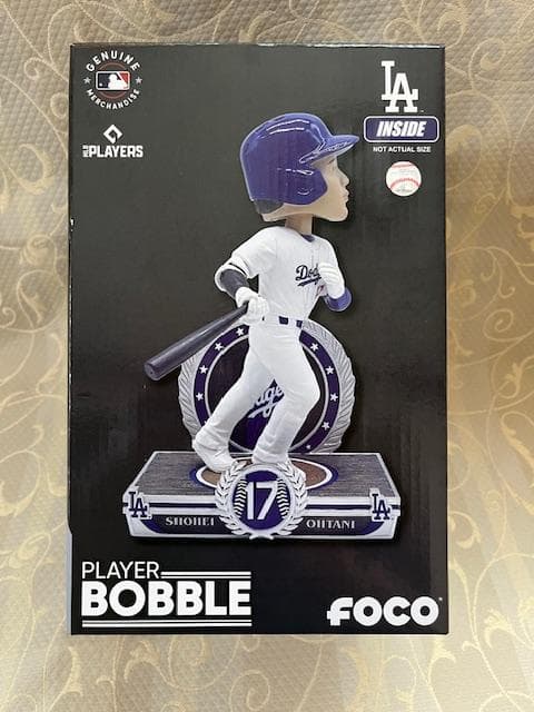 限定504個大谷翔平FOCO8インチエクスクルーシブ エリーアイコンボブルヘッド