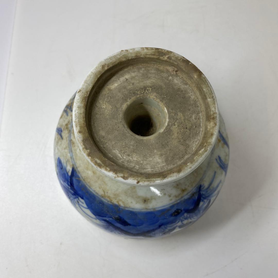 古伊万里　染付盃洗　中皿　蕎麦猪口色々　9点タコサ　東さ7-0323②