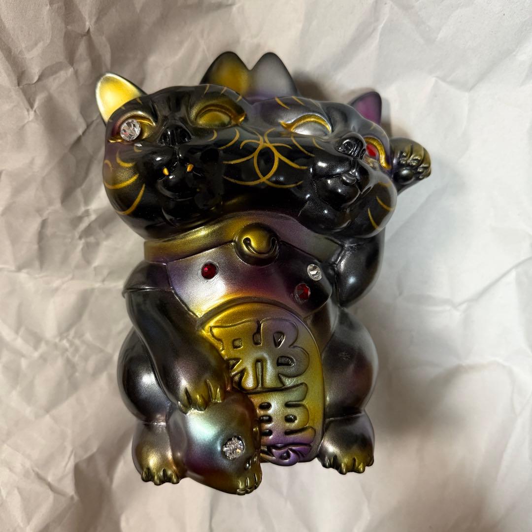 Izumonster 魔除け猫 3off hxs tkom ソフビ nag