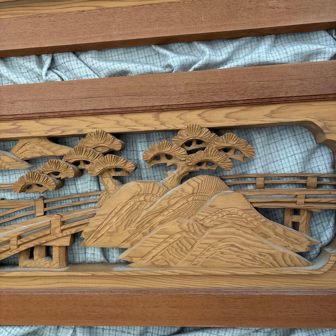 欄間セット らんま アンティーク 古民家 骨董品 貴重