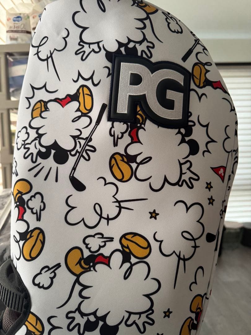 パーリーゲイツ 総柄 スタンド式 キャディバッグ ＜ミッキーシリーズ＞