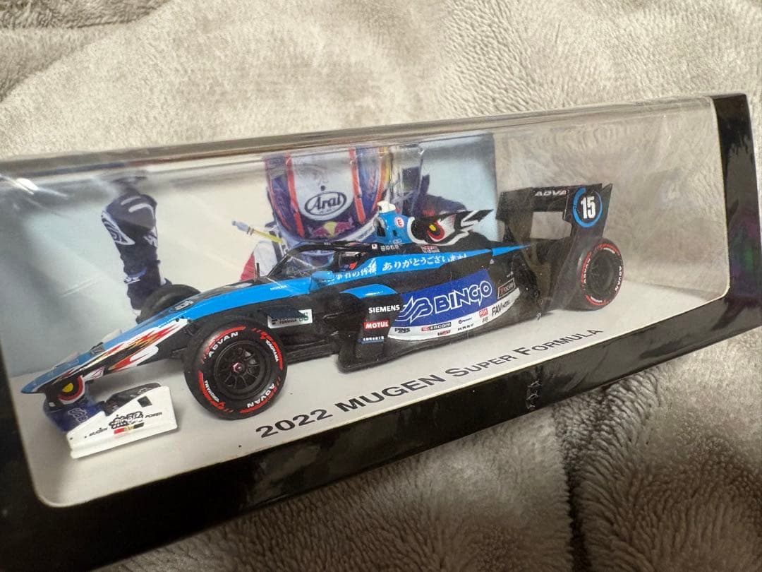 1/43 スパーク　2022 無限　笹原右京　スーパーフォーミュラ　ホンダ