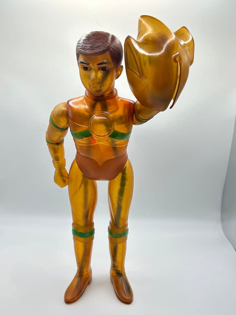 トリプルファイター面取れクリア スケルトン ブルマァク 当時物