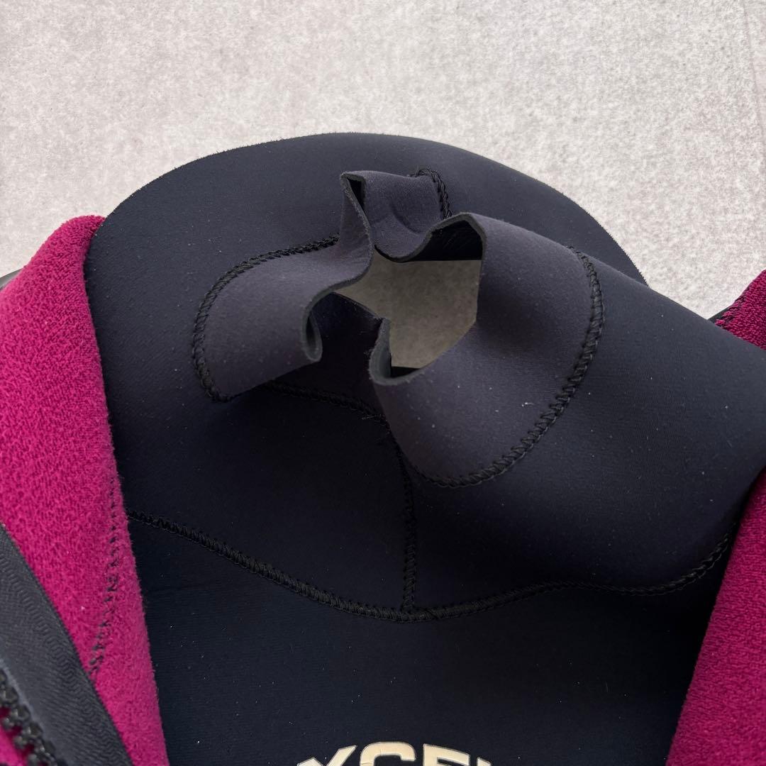 【セミドライエクセル/サーフィン用ウエットスーツ/5×3mm/バックジップ/L