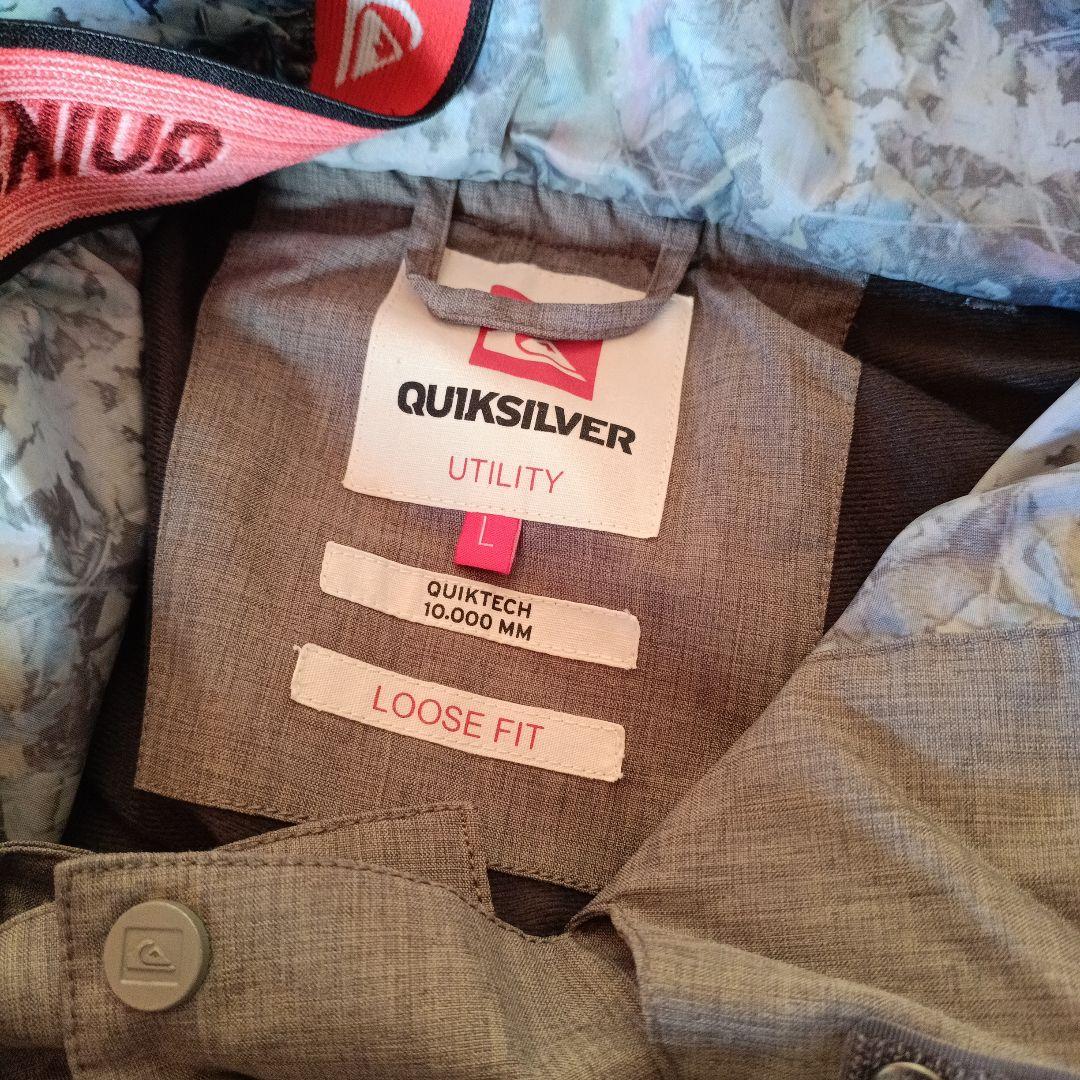 QUIKSILVER スノーボードパンツ ビーニー ロンTおまけ付き