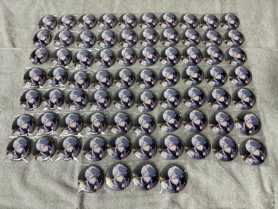 アイドリッシュセブン 八乙女楽 VALIANT 缶バッジ 74個セット 未使用