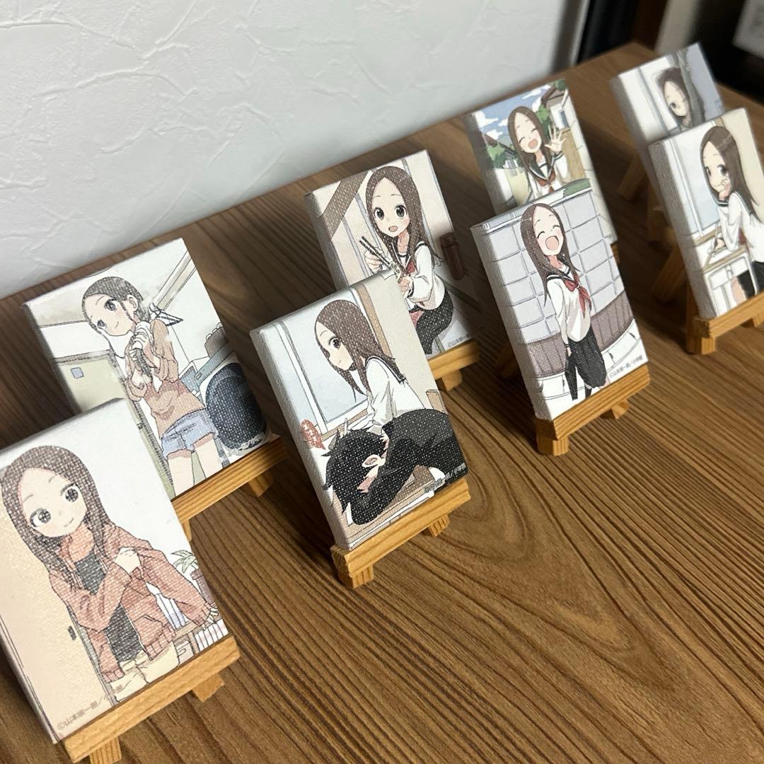 からかい上手の高木さん キャンパスボード 8個セット