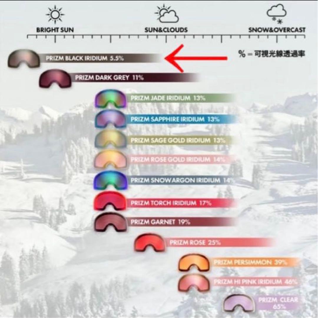 新品未使用　フライトトラッカーM　オークリースノーゴーグル　オークリーゴーグル