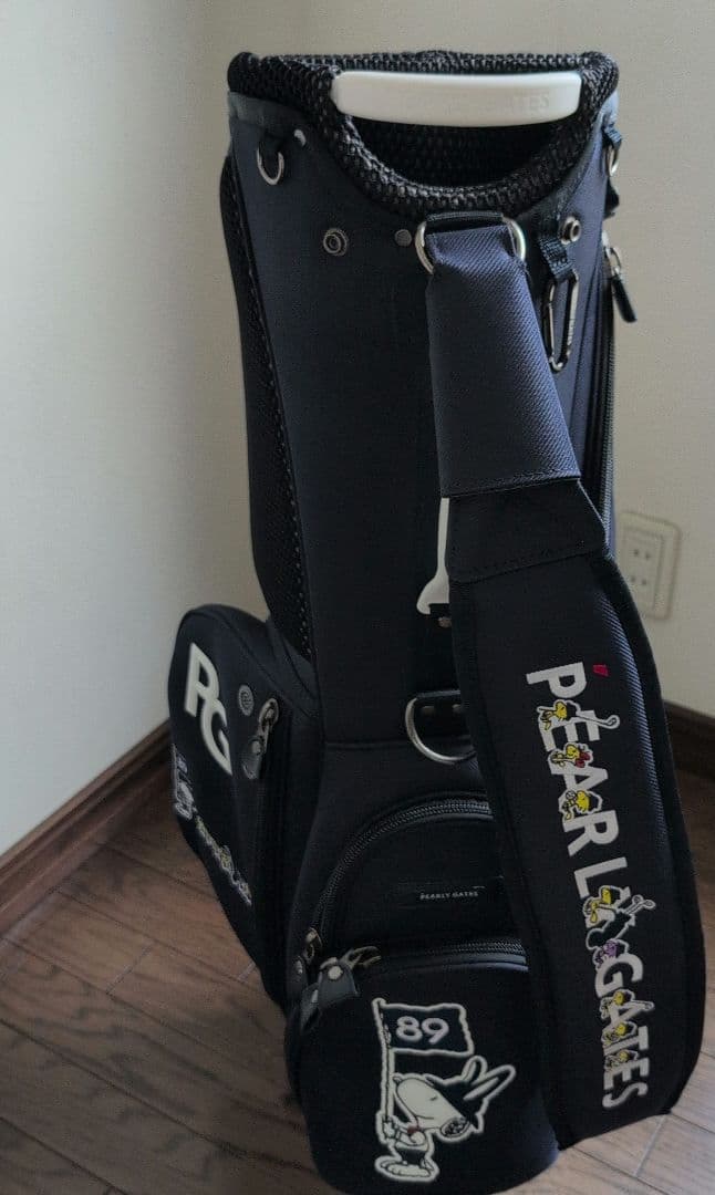 パーリーゲイツ SNOOPY スヌーピー スタンド式キャディバッグ ネイビー完売