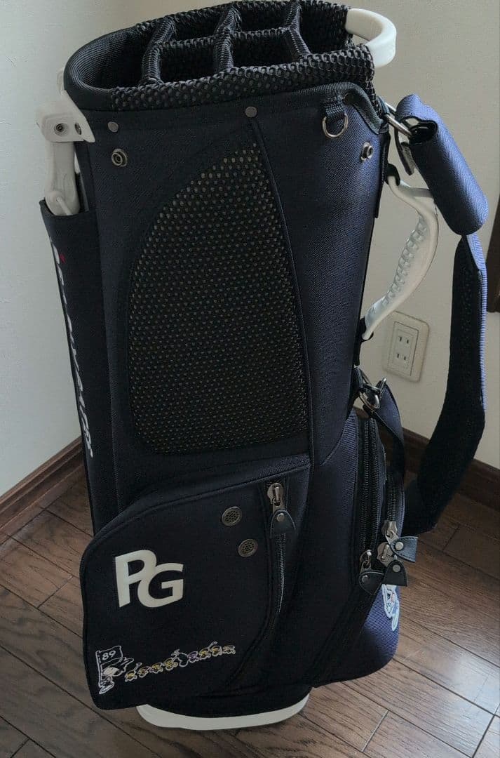 パーリーゲイツ SNOOPY スヌーピー スタンド式キャディバッグ ネイビー完売