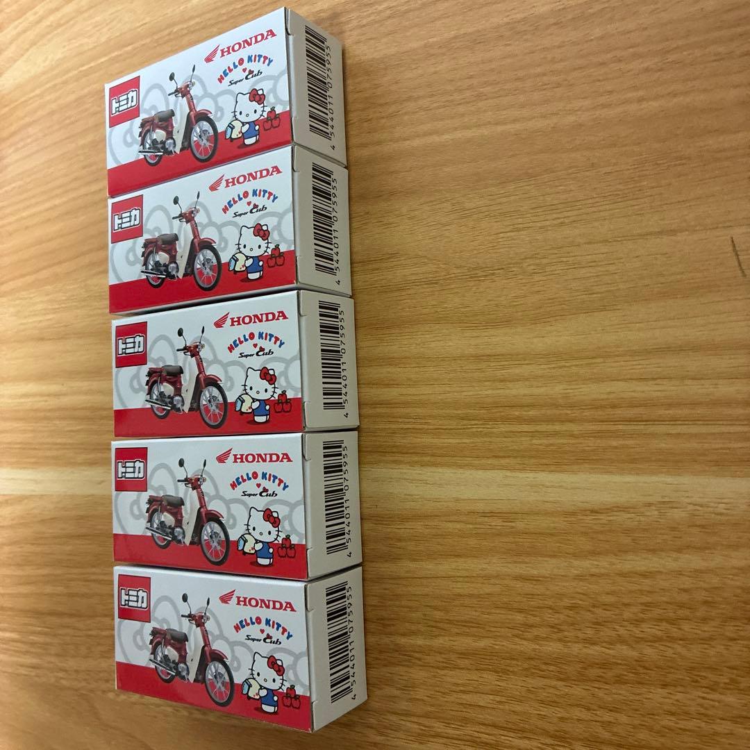 トミカ　キティーちゃん　カブ　5個セット