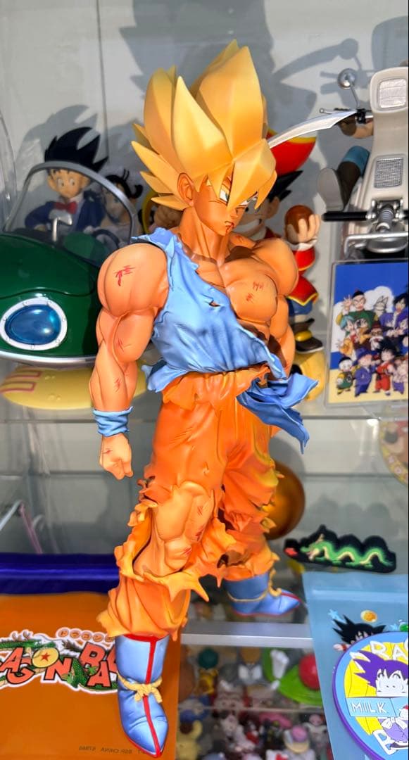 ドラゴンボールSMSP サイズ 伝説の超サイヤ人 孫悟空リペイント 二次元彩色2