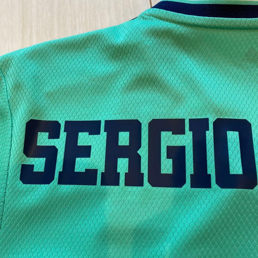 セルヒオラモスネーム入り　19/20 レアル・マドリードサードユニフォーム