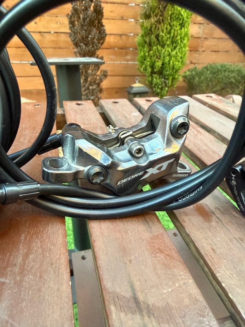 Deore XT ブレーキセット シマノ 4ピストン リア＆フロント