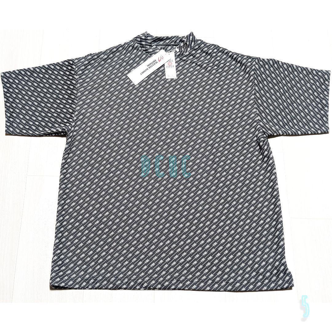 新品 【サイズ５(Ｌ)】【ブラック】マスターバニー　半袖　ハイネックシャツ