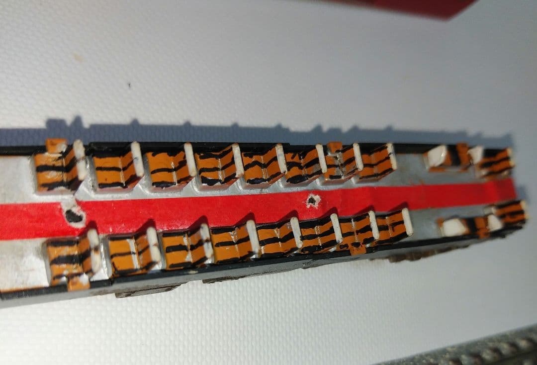 ウィンダー様鉄コレ　名鉄7700系Ｎ化済み及び各部汚し加工、デティールアップ仕様