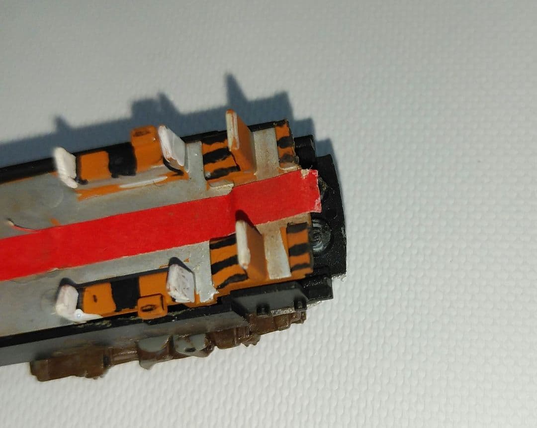 ウィンダー様鉄コレ　名鉄7700系Ｎ化済み及び各部汚し加工、デティールアップ仕様