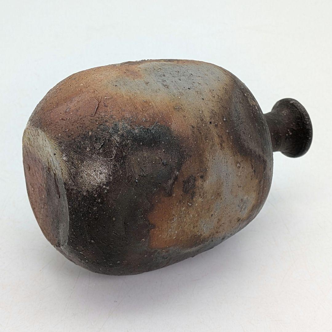 岡山県重要無形文化財 山本出 備前焼 徳利 共箱共布栞 とっくり 酒器 食器