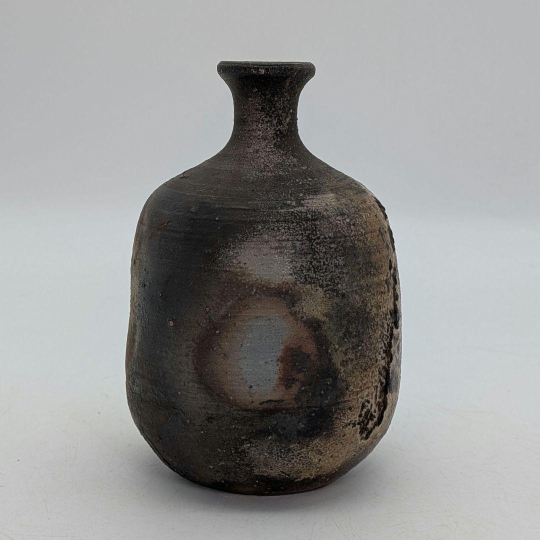 岡山県重要無形文化財 山本出 備前焼 徳利 共箱共布栞 とっくり 酒器 食器